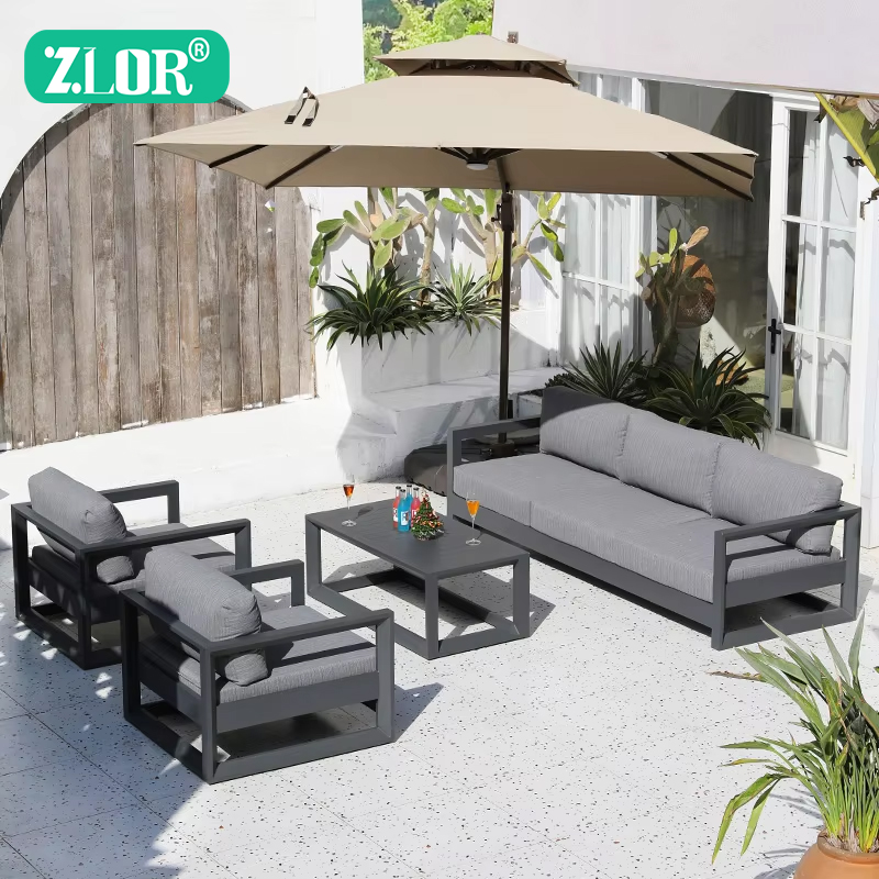 Outdoor Furniture Quality - Conjuntos de Sofás de Alumínio de