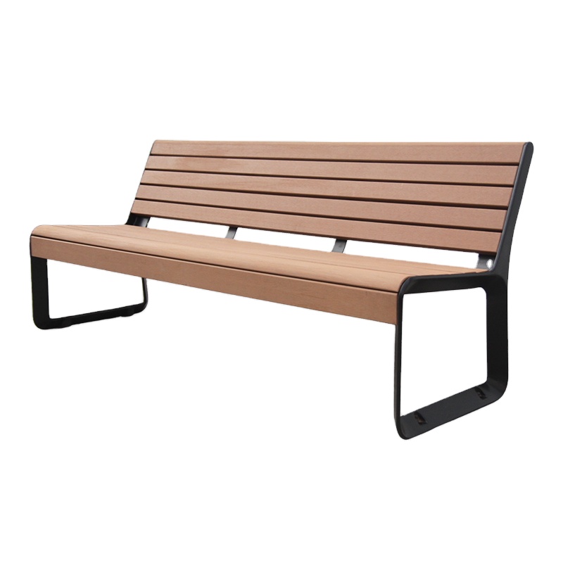 Outdoor Furniture Recycled Plastic - Assento de banco de ripas de