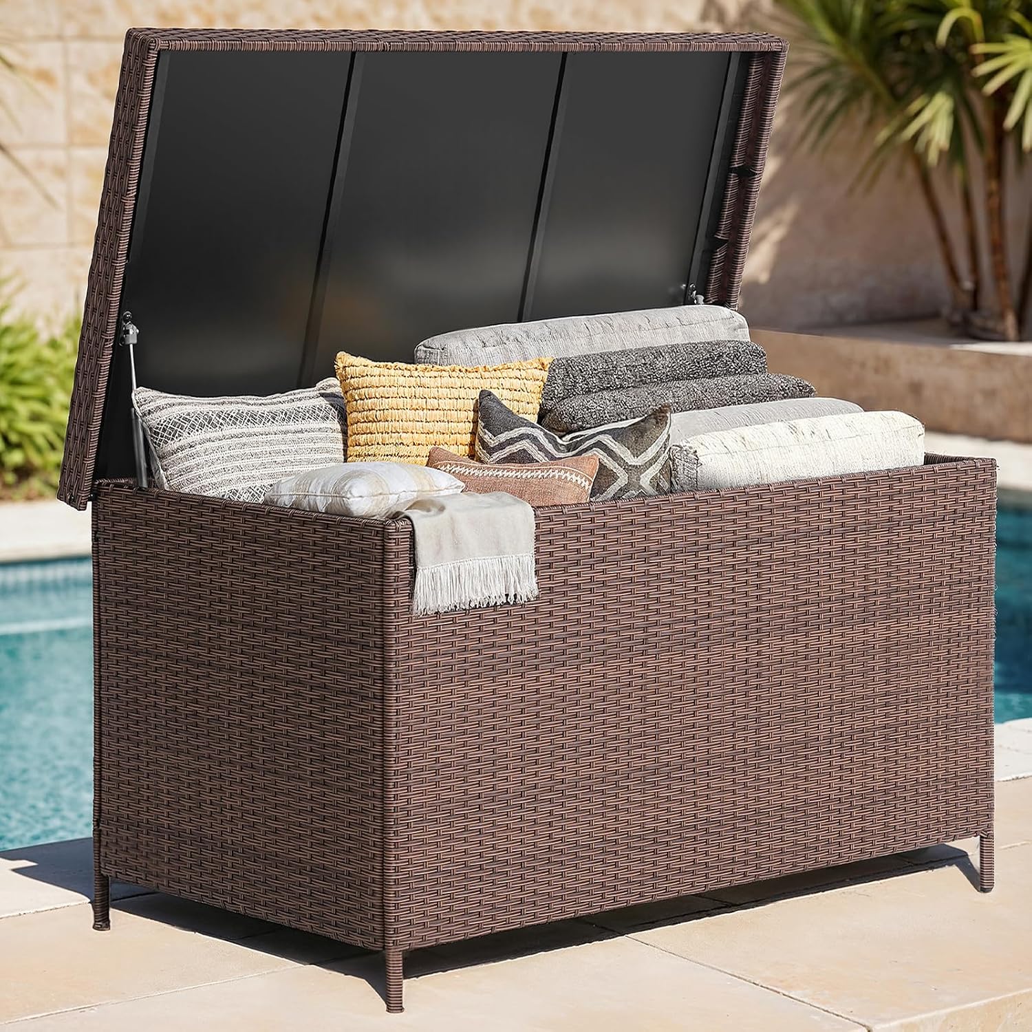 Outdoor Furniture Xl - Caixa de Armazenamento XL de Resina