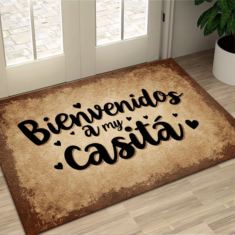 Outdoor Furniture Spain - Tapete de Boas-Vindas Espanhol para Porta