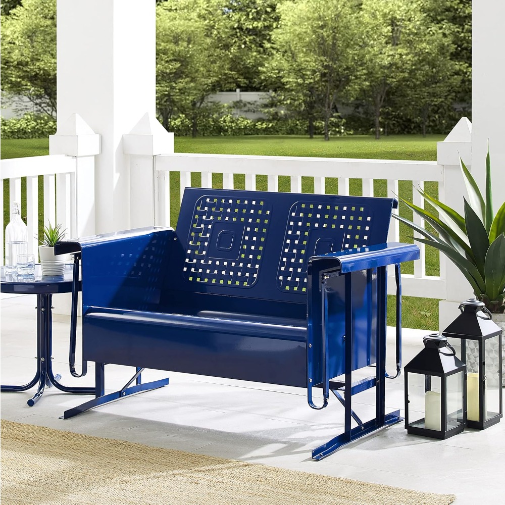 Outdoor Furniture Loveseat - Planador de assento de loveseat de