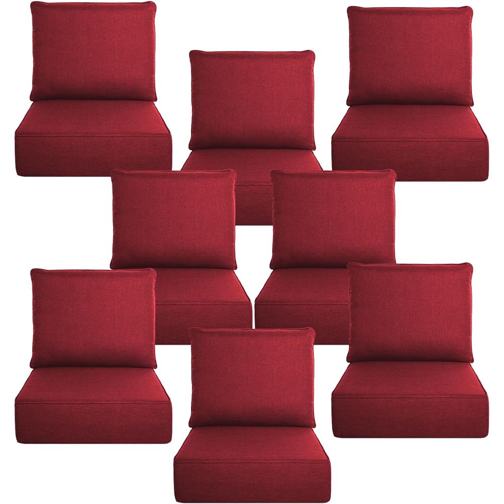 Outdoor Furniture Cushions 24 X 24 - Conjunto de almofadas de luxo para