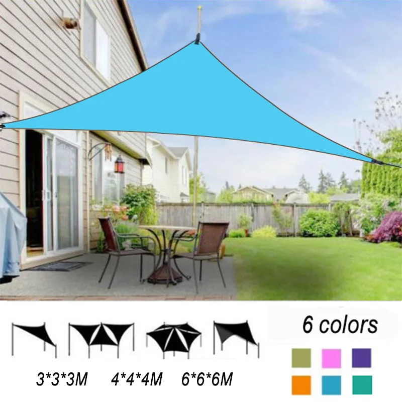 Sun Sail Shade - Toldo Triangular Portátil e Dobrável à