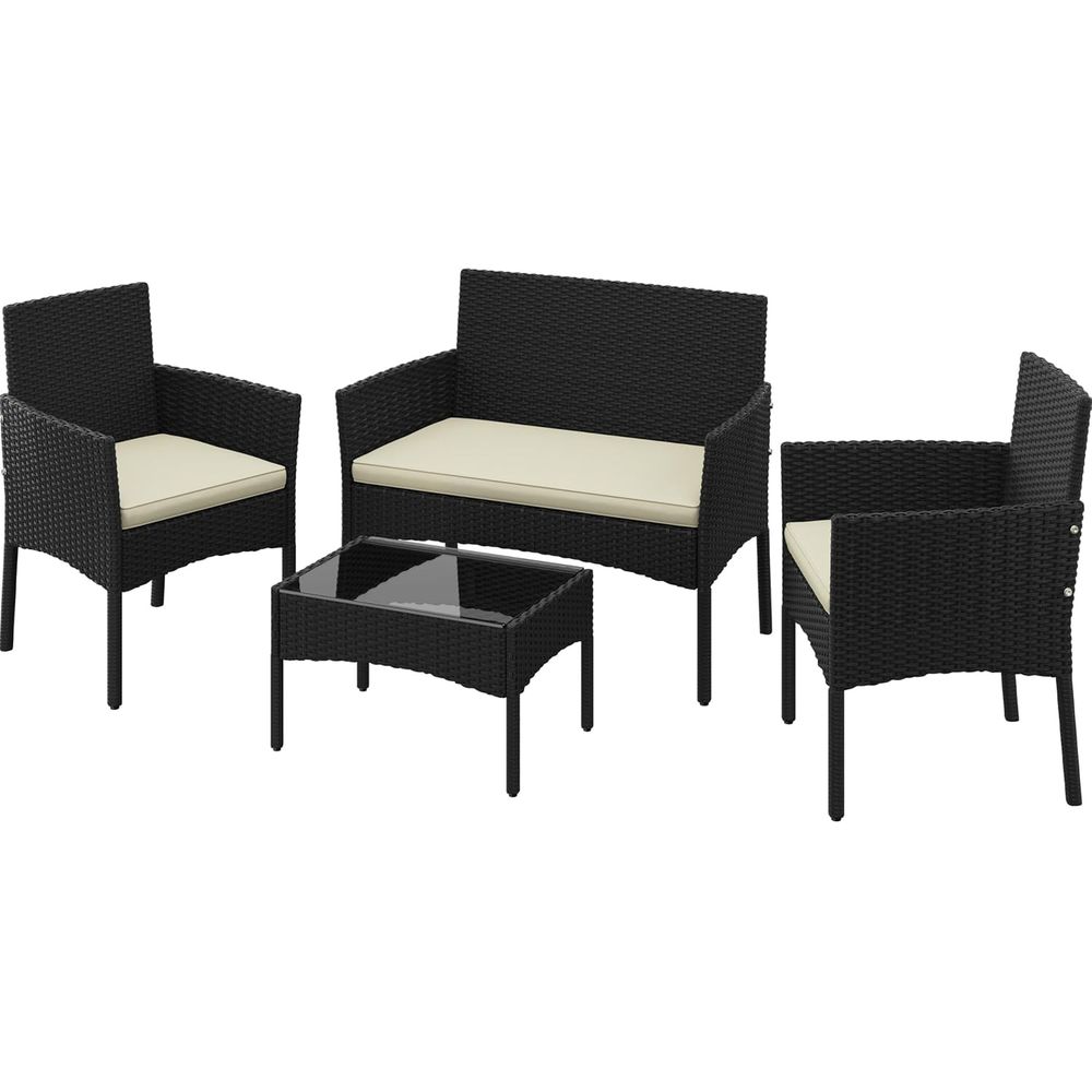 Outdoor Furniture Loveseat - Conjunto de Móveis para Pátio Externo