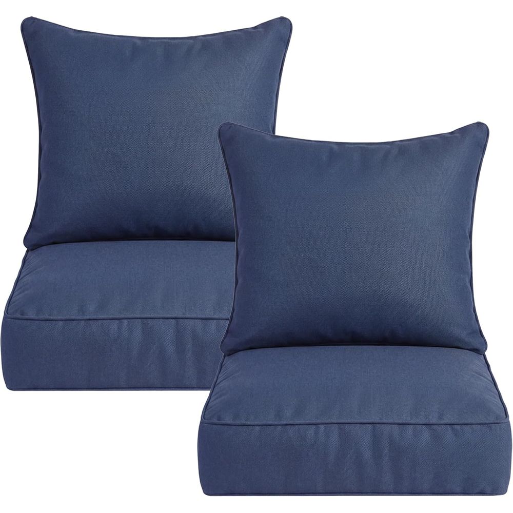 Outdoor Furniture Cushions 24 X 24 - Almofadas impermeáveis para cadeiras de exterior