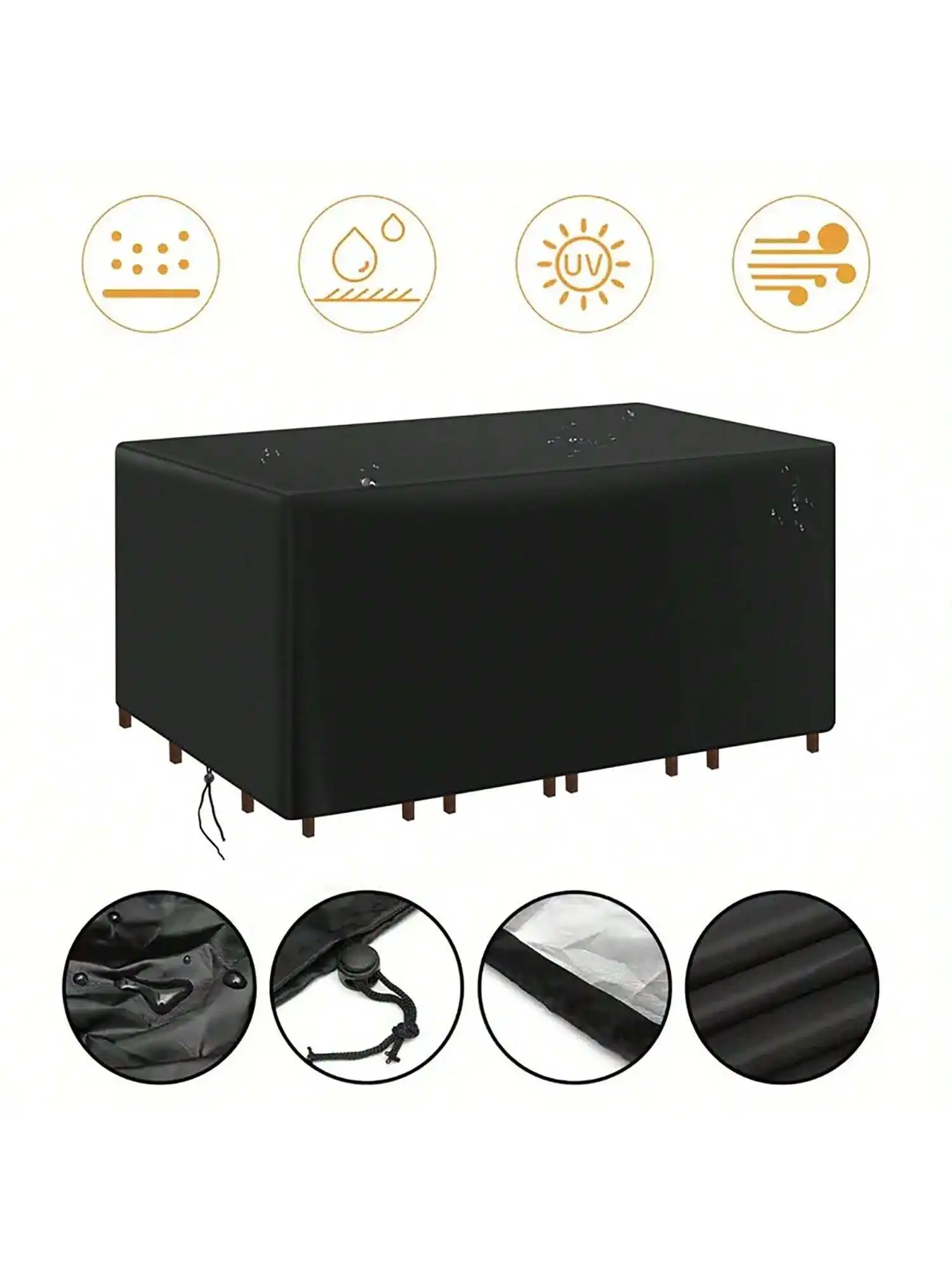 Outdoor Furniture Covers Waterproof - Capa Protetora Impermeável para Mobiliário de