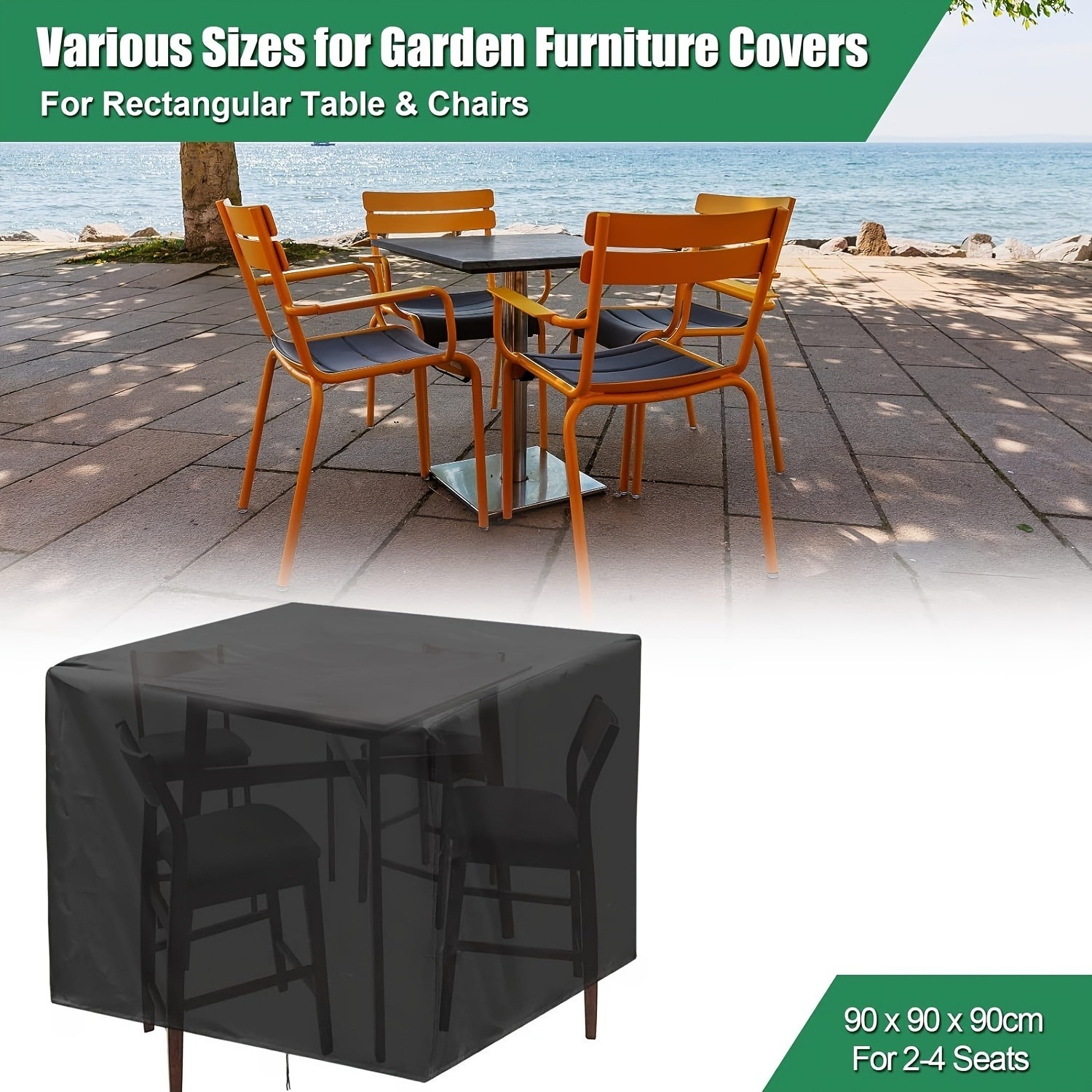 Outdoor Furniture Covers Waterproof - Capa para Móveis de Jardim 210D