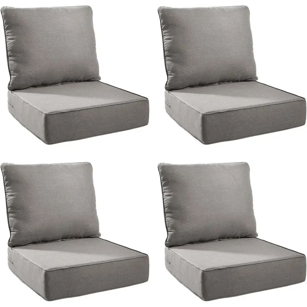 Outdoor Furniture Cushions 24 X 24 - Conjunto de Almofadas para Exterior Resistentes