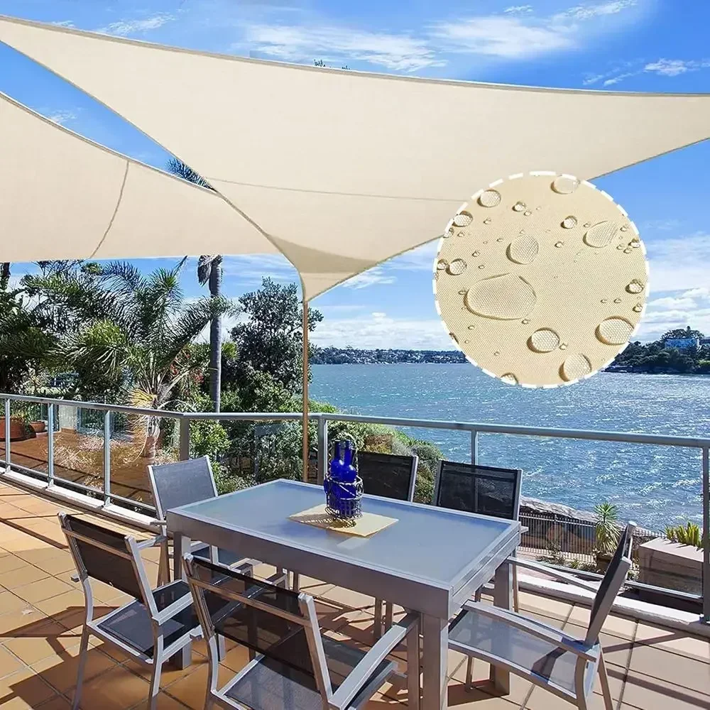 Sun Sail Shade - Toldo de Sombra Solar, Toldo Impermeável,