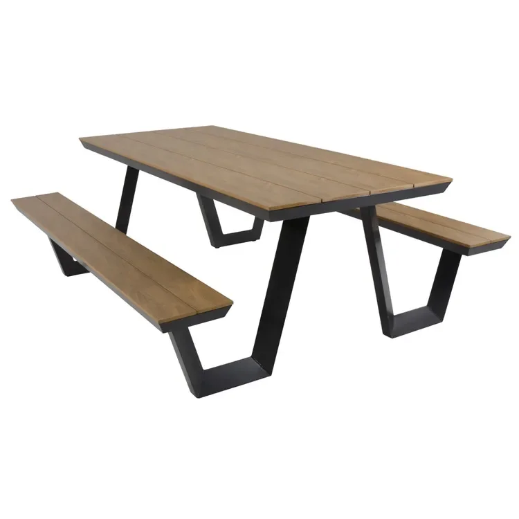 Outdoor Furniture Recycled Plastic - # Mesa de piquenique longa comercial