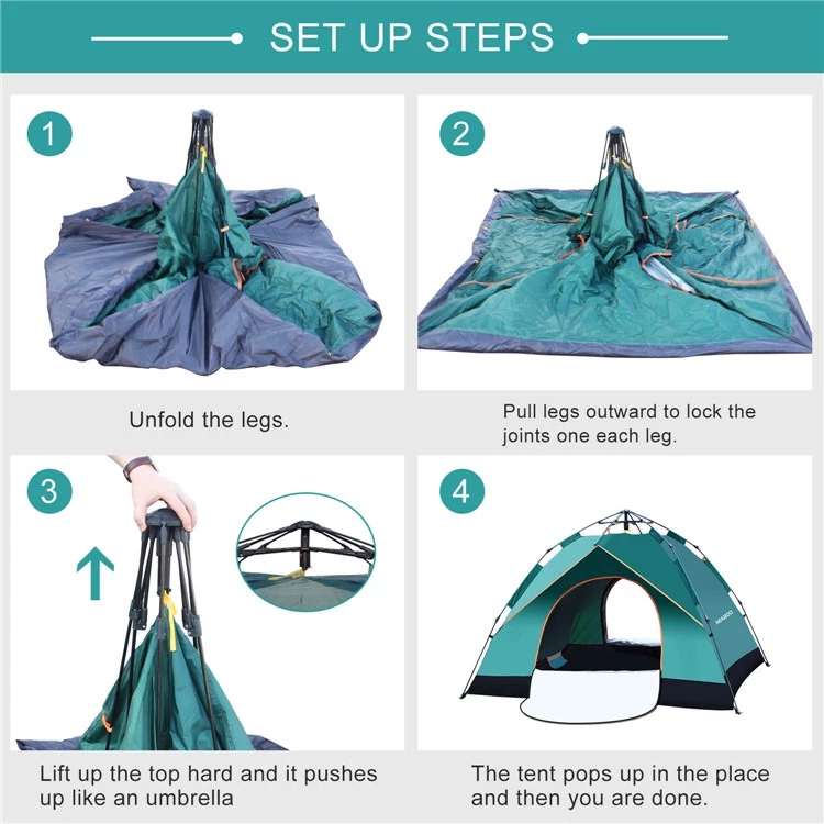 Tenda de Camping Automática Do - Outdoor Furniture Set avaliação e preço