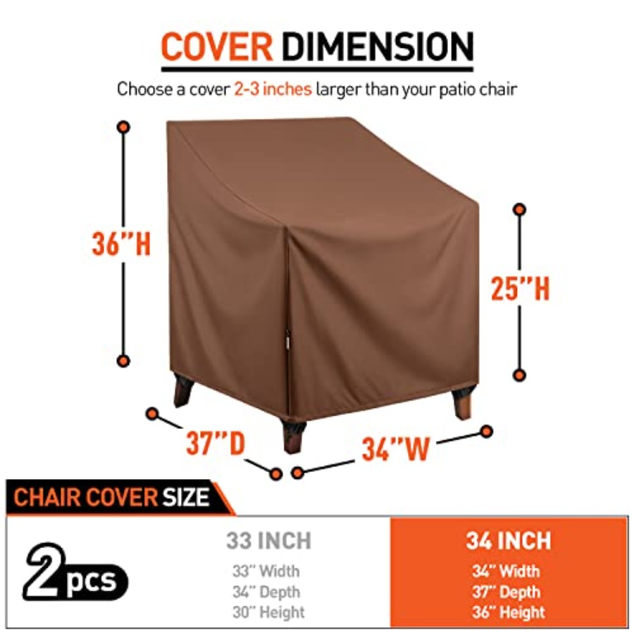 Capas Impermeáveis para Cadeir - Outdoor Furniture Covers Waterproof avaliação e preço