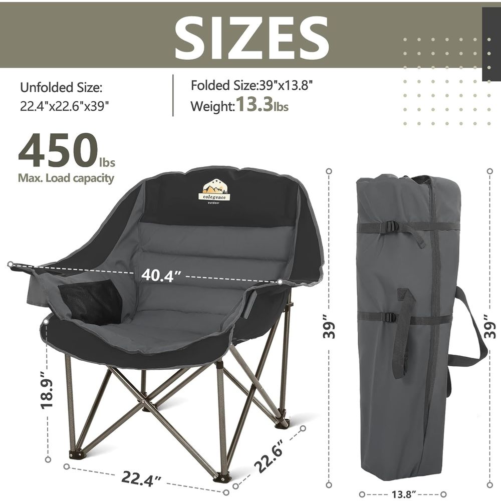 Conjunto de Cadeiras de Campin - Outdoor Furniture Xl avaliação e preço