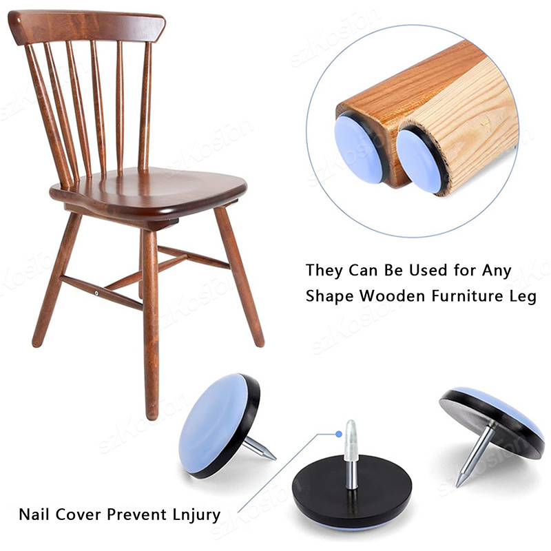 10 pçs prego em móveis desliza - Outdoor Furniture Glider avaliação e preço