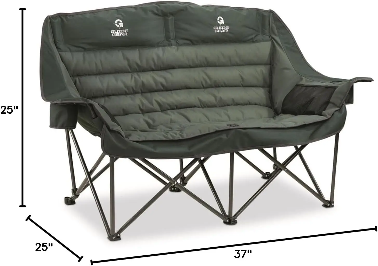 Sofá de Camping XL Acolchoado, - Outdoor Furniture Xl avaliação e preço