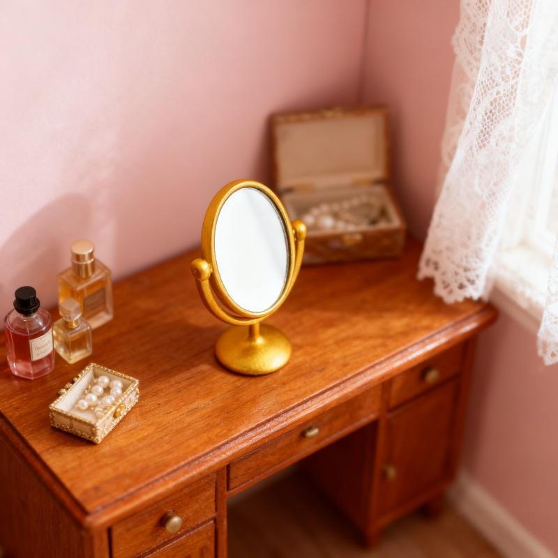 1 Peça Miniatura Espelho Retrô - Outdoor Furniture Vintage avaliação e preço