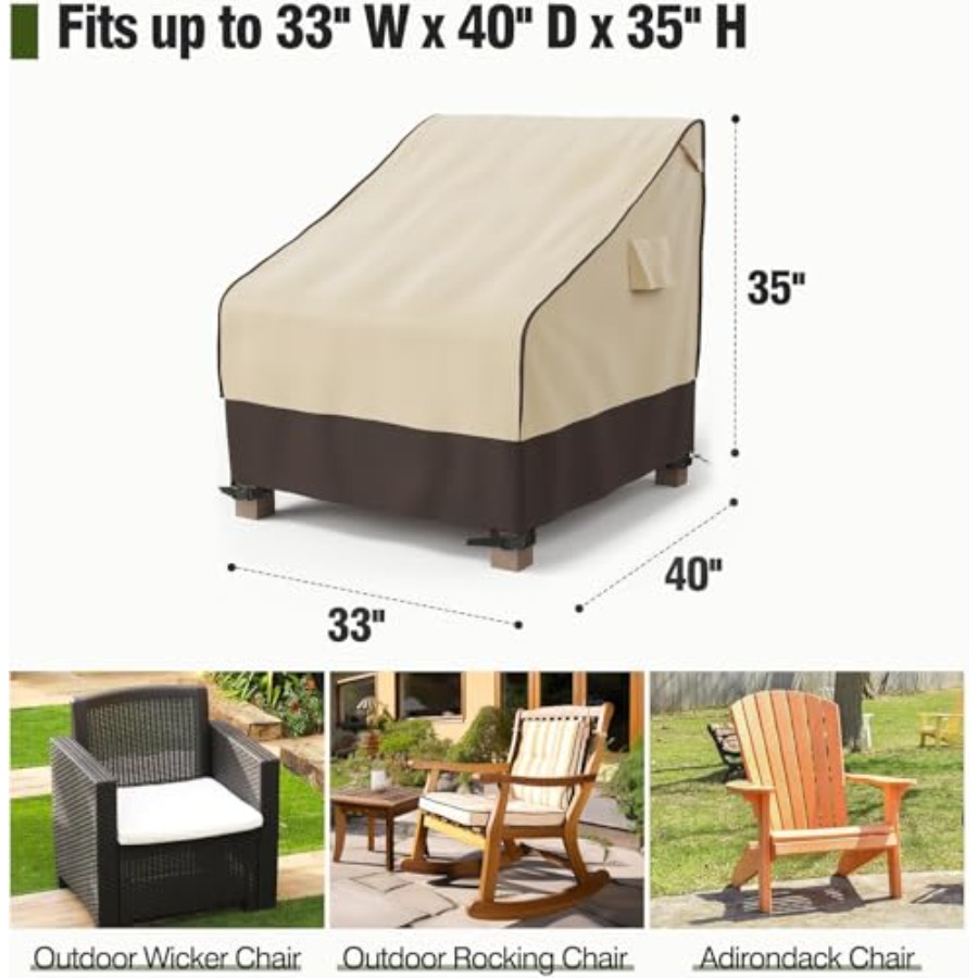 Capa para Cadeira de Pátio Imp - Outdoor Furniture Covers Waterproof avaliação e preço