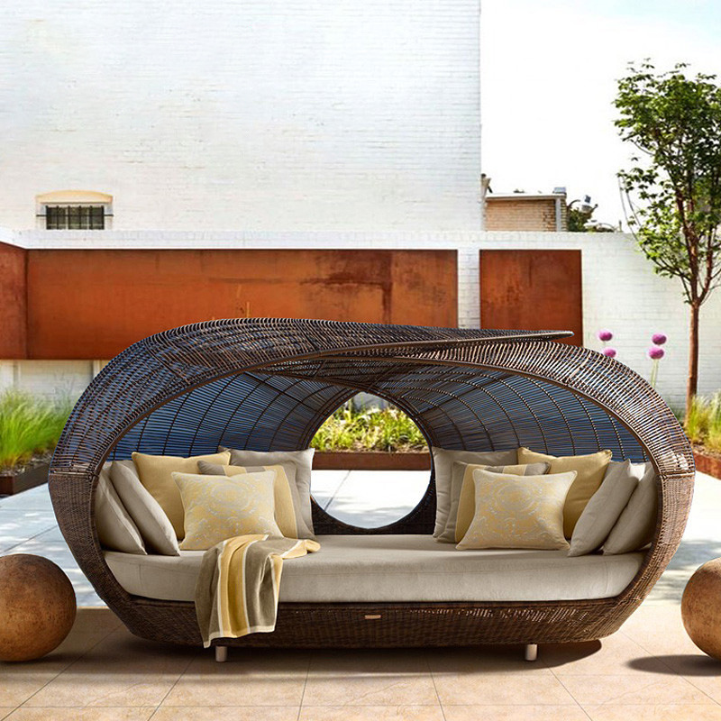 Cama de Dia em Rattan Sintétic - Outdoor Furniture Quality avaliação e preço