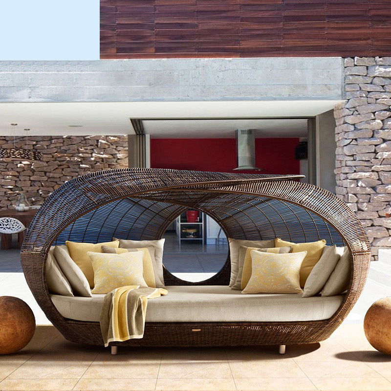 Cama de Dia em Rattan Sintétic - Outdoor Furniture Quality avaliação e preço