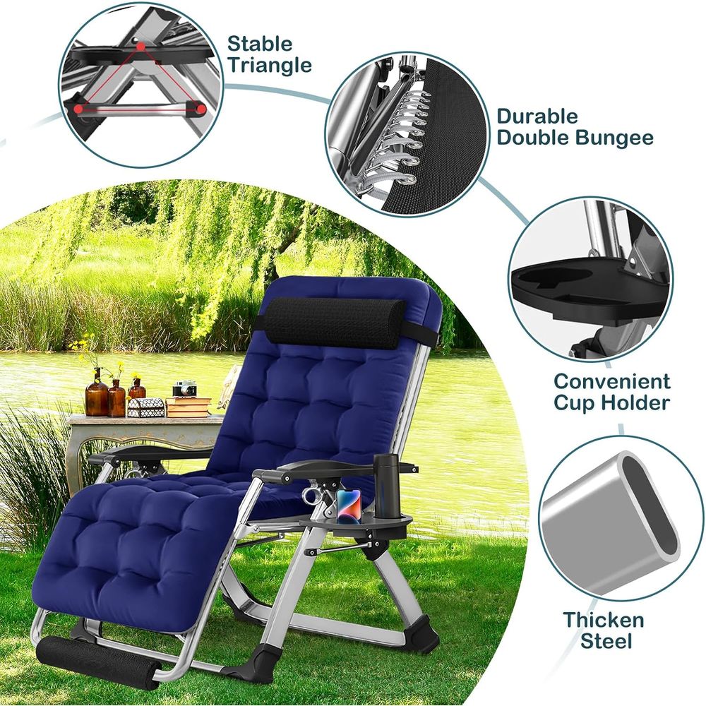 Cadeira de Gravidade Zero Ampl - Outdoor Furniture Xl avaliação e preço