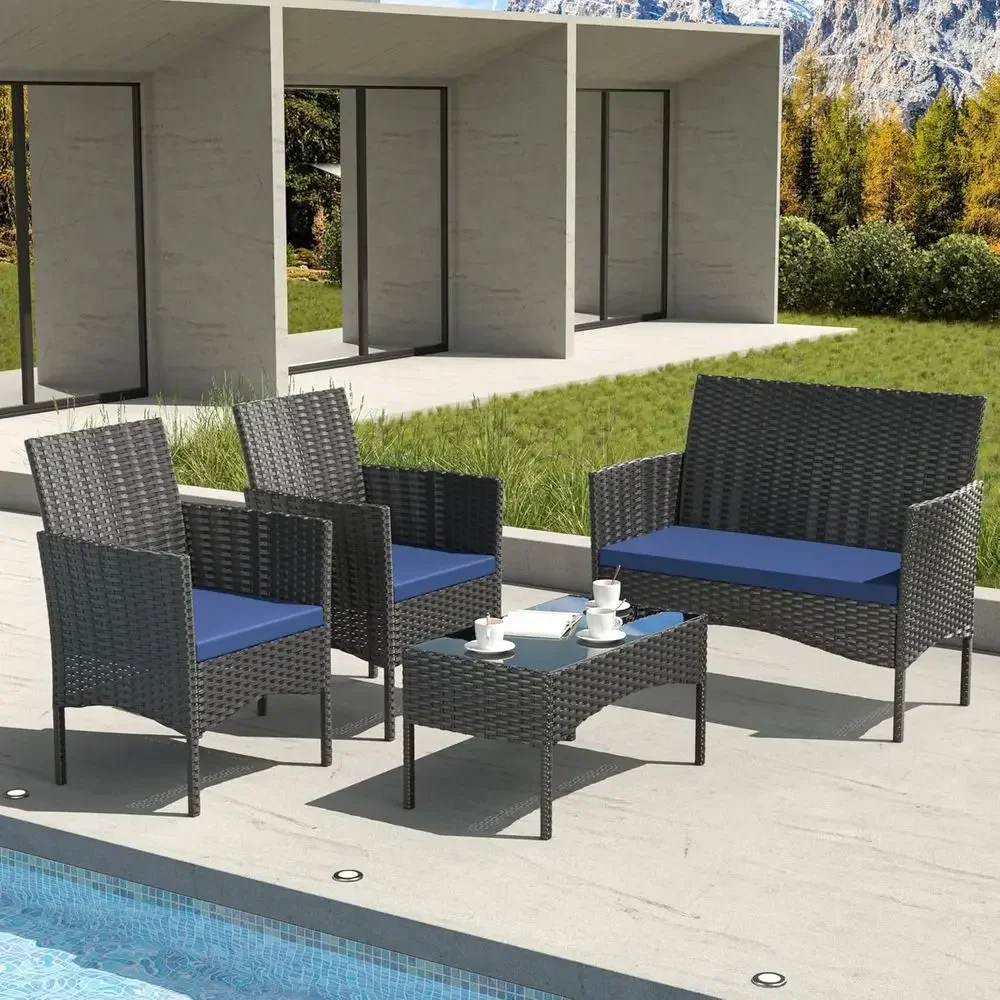 Conjunto de Móveis para Pátio  - Outdoor Furniture Loveseat avaliação e preço