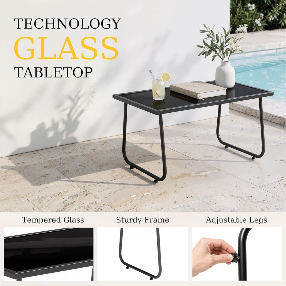 Conjunto de Móveis para Pátio  - Outdoor Furniture Loveseat avaliação e preço