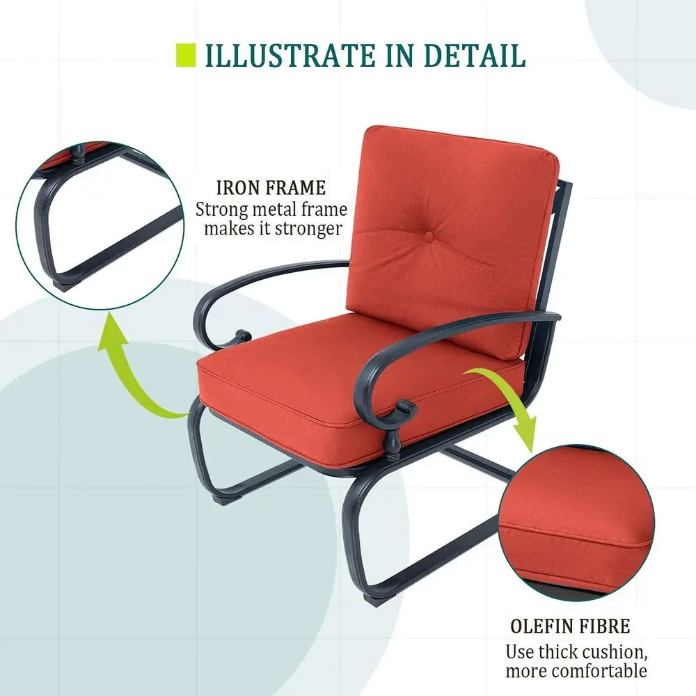 Conjunto de Móveis de Ferro Fo - Outdoor Furniture Loveseat avaliação e preço