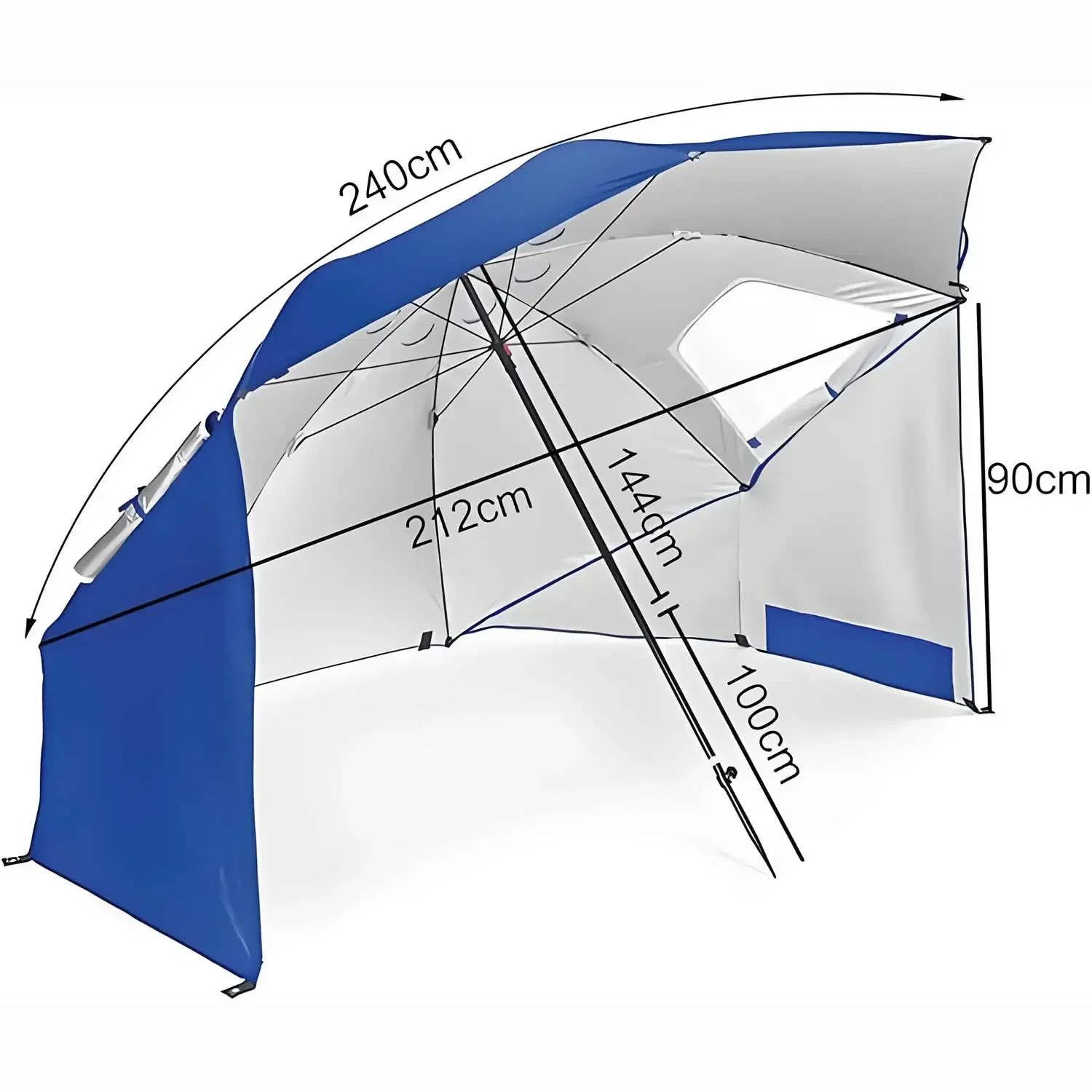 Guarda-sol esportivo de 2 metr - Outdoor Furniture Xl avaliação e preço