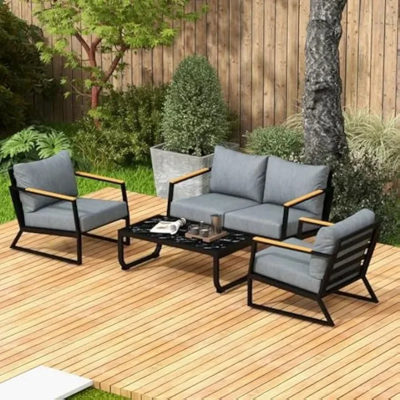Conjunto de móveis de pátio de - Outdoor Furniture Quality avaliação e preço