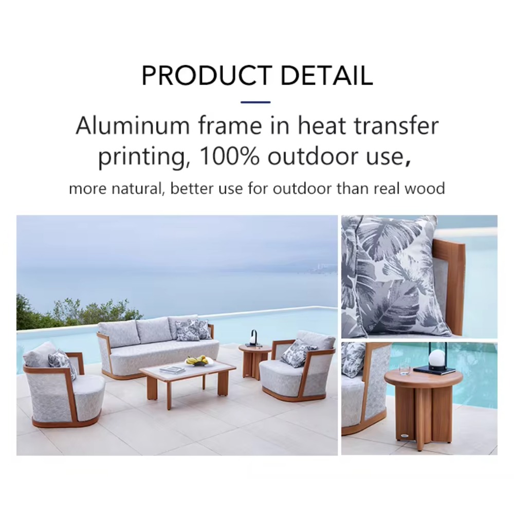 Conjunto de Sofá Moderno de Al - Outdoor Furniture Quality avaliação e preço