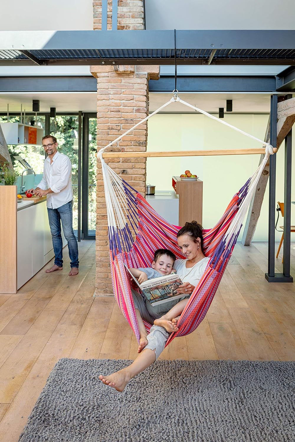 Cadeira de Rede de Algodão XL  - Outdoor Furniture Xl avaliação e preço