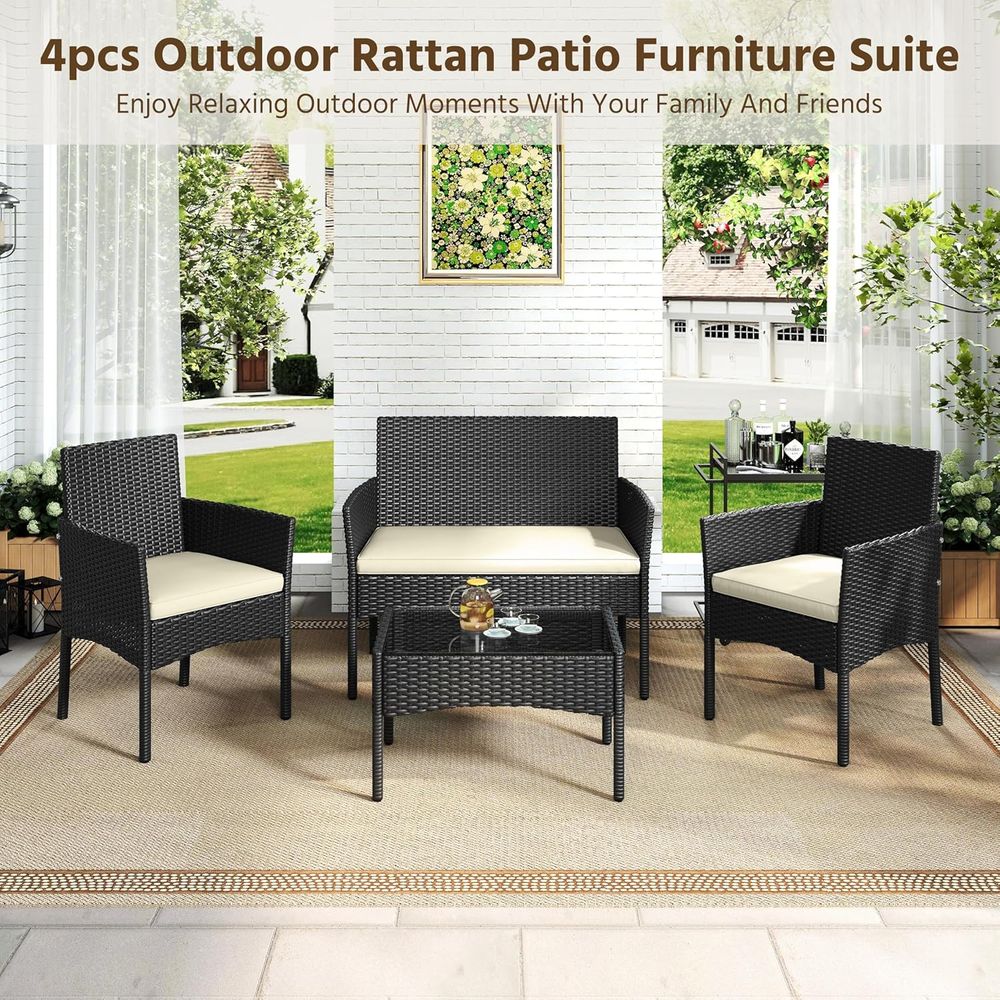 Conjunto de Móveis para Pátio  - Outdoor Furniture Loveseat avaliação e preço