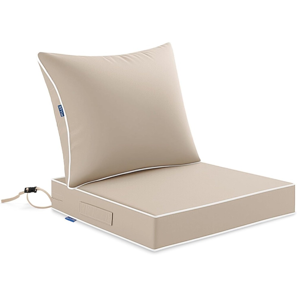Almofada de Assento Bege para  - Outdoor Furniture Cushions 24 X 24 avaliação e preço