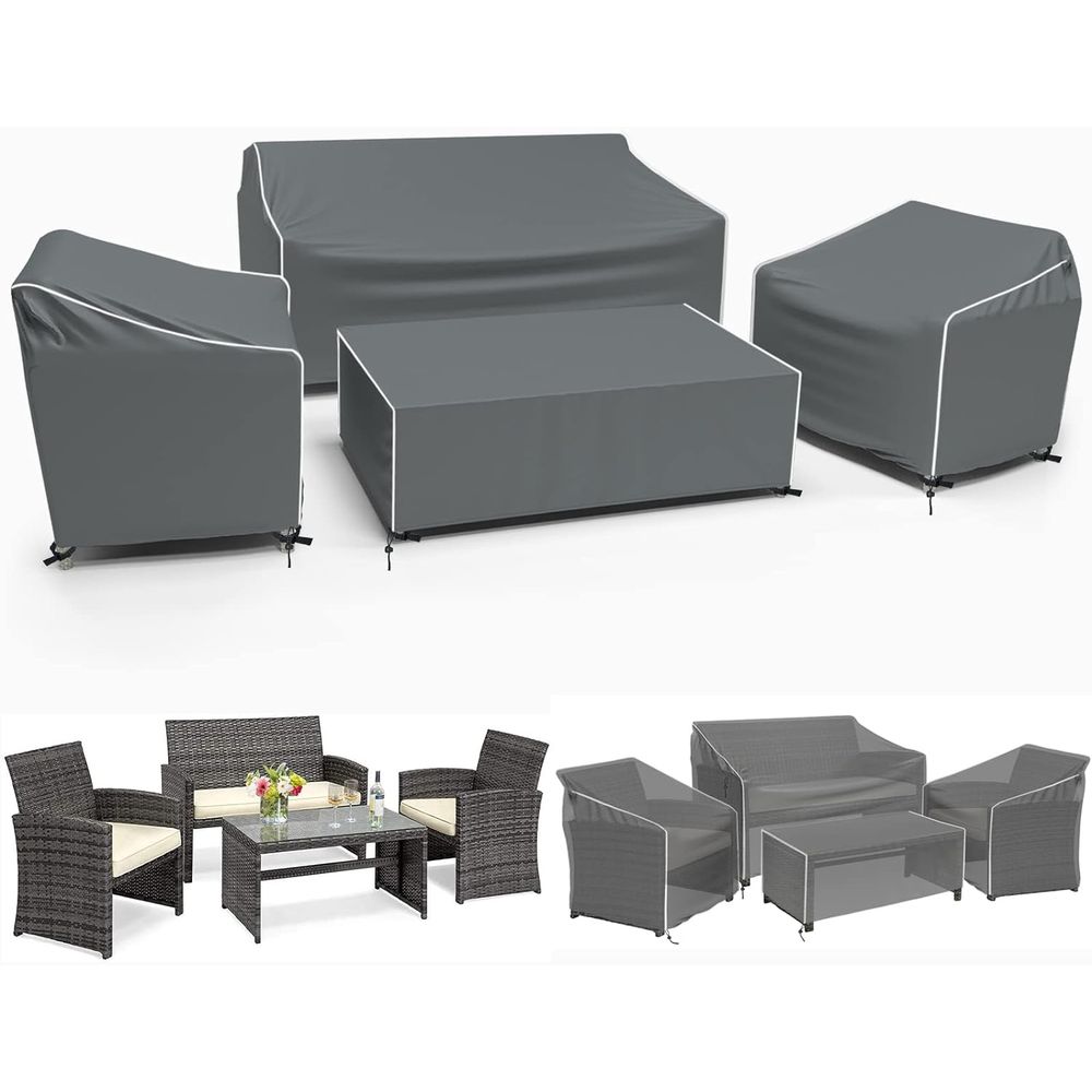 Capas para Móveis de Pátio, Co - Outdoor Furniture Covers Waterproof avaliação e preço