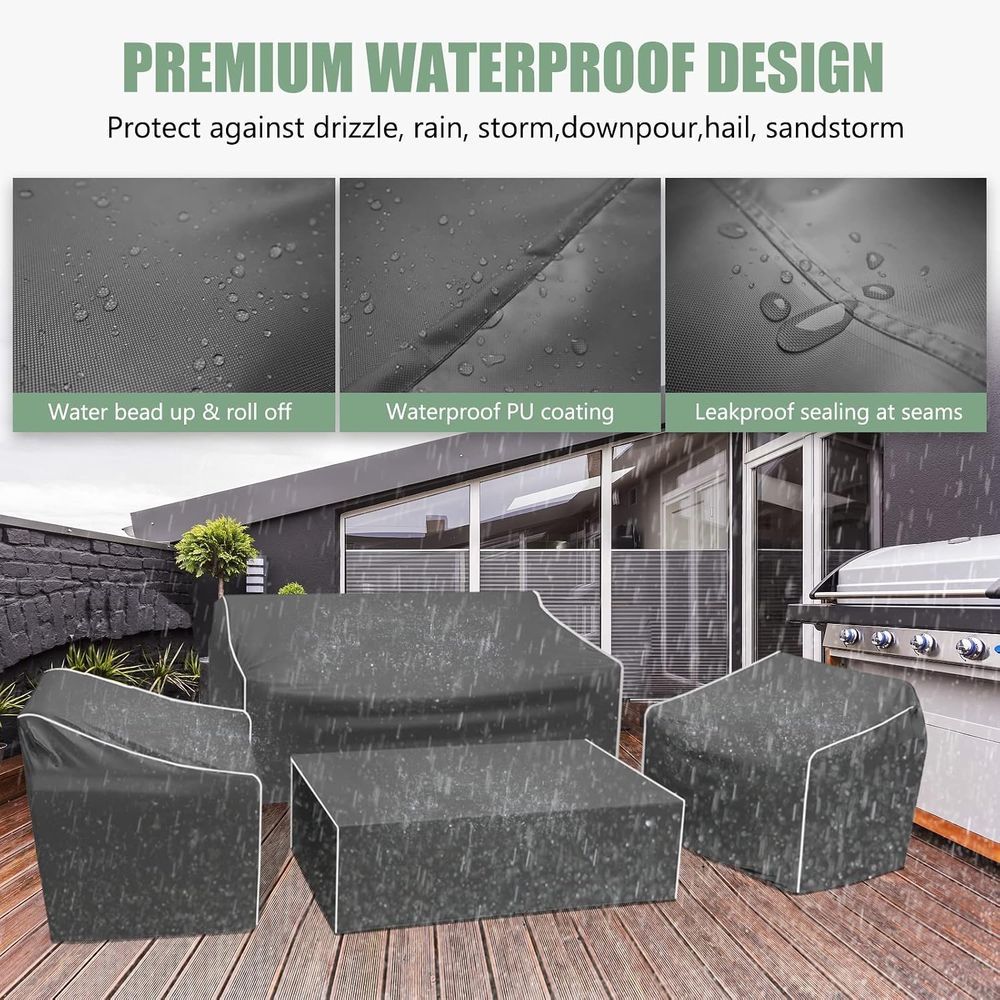 Capas para Móveis de Pátio, Co - Outdoor Furniture Covers Waterproof avaliação e preço