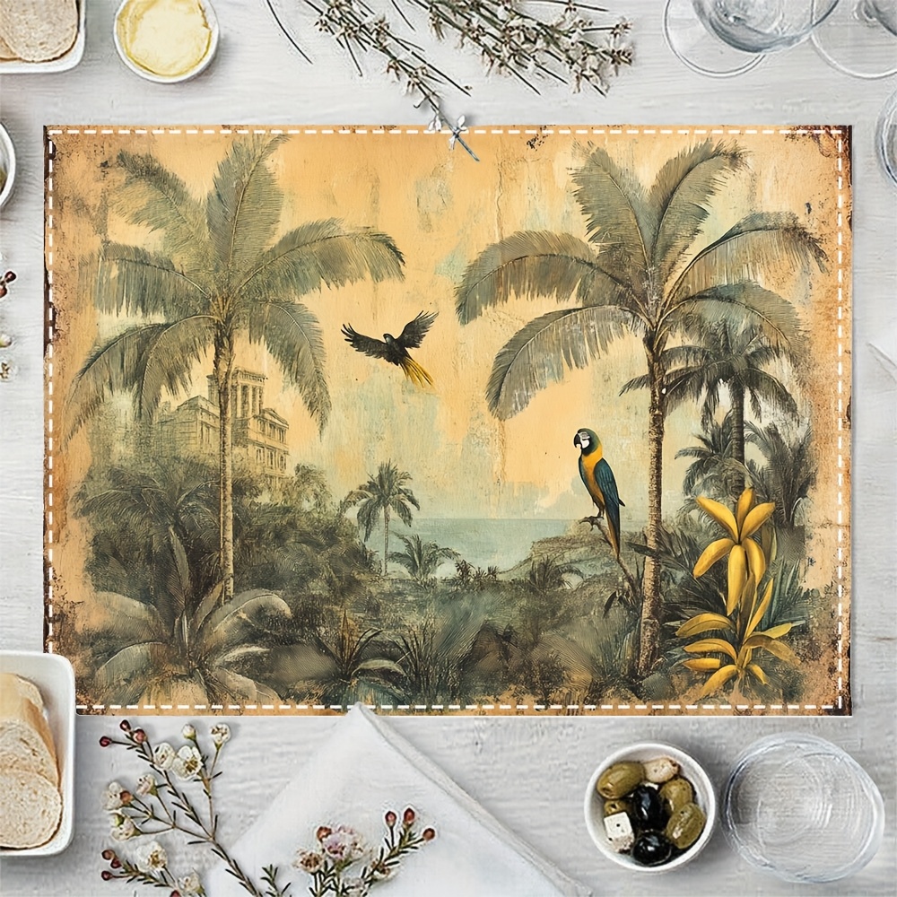 Napperão estilo tropical VIKAM - Outdoor Furniture Vintage avaliação e preço