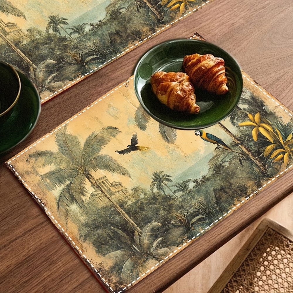 Napperão estilo tropical VIKAM - Outdoor Furniture Vintage avaliação e preço