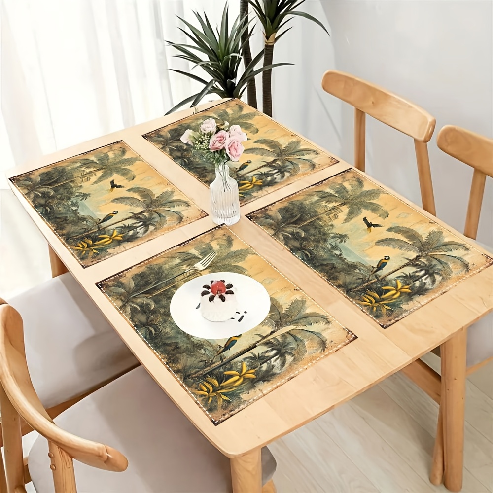Napperão estilo tropical VIKAM - Outdoor Furniture Vintage avaliação e preço