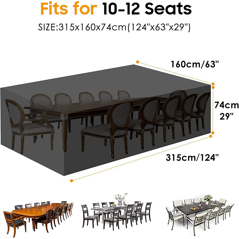 Capa Impermeável para Mesa de  - Outdoor Furniture Covers Waterproof avaliação e preço