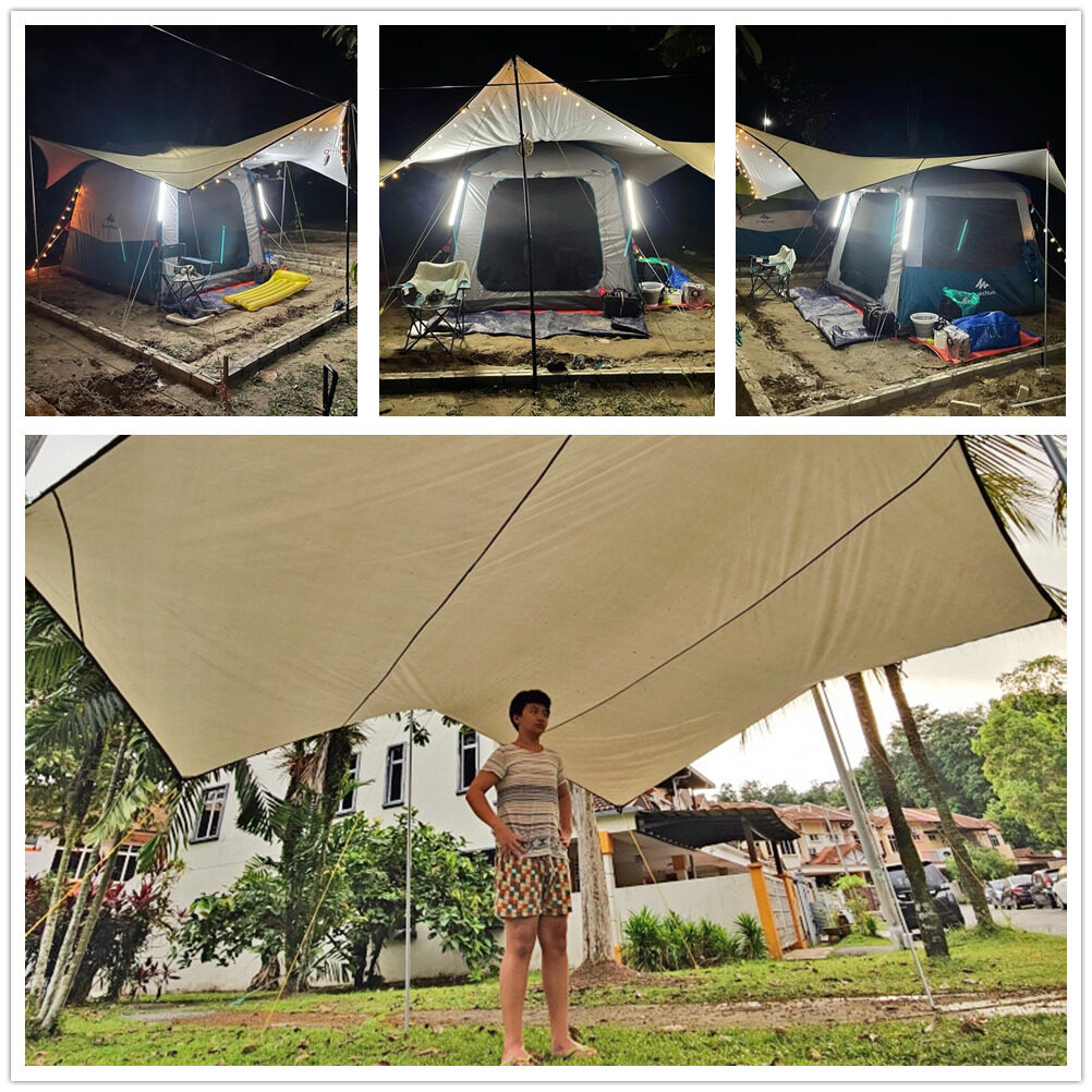 Octagon 5.1x5.1m grande lona à - Sun Sail Shade avaliação e preço