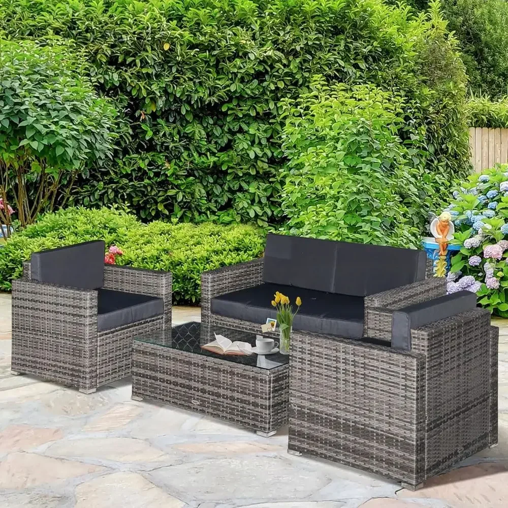 Conjunto de móveis seccionais  - Outdoor Furniture Loveseat avaliação e preço
