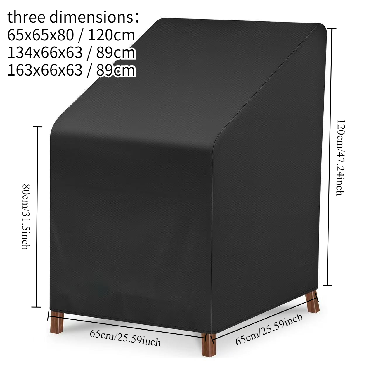 Cadeira empilhada capa de poei - Outdoor Furniture Covers Waterproof avaliação e preço
