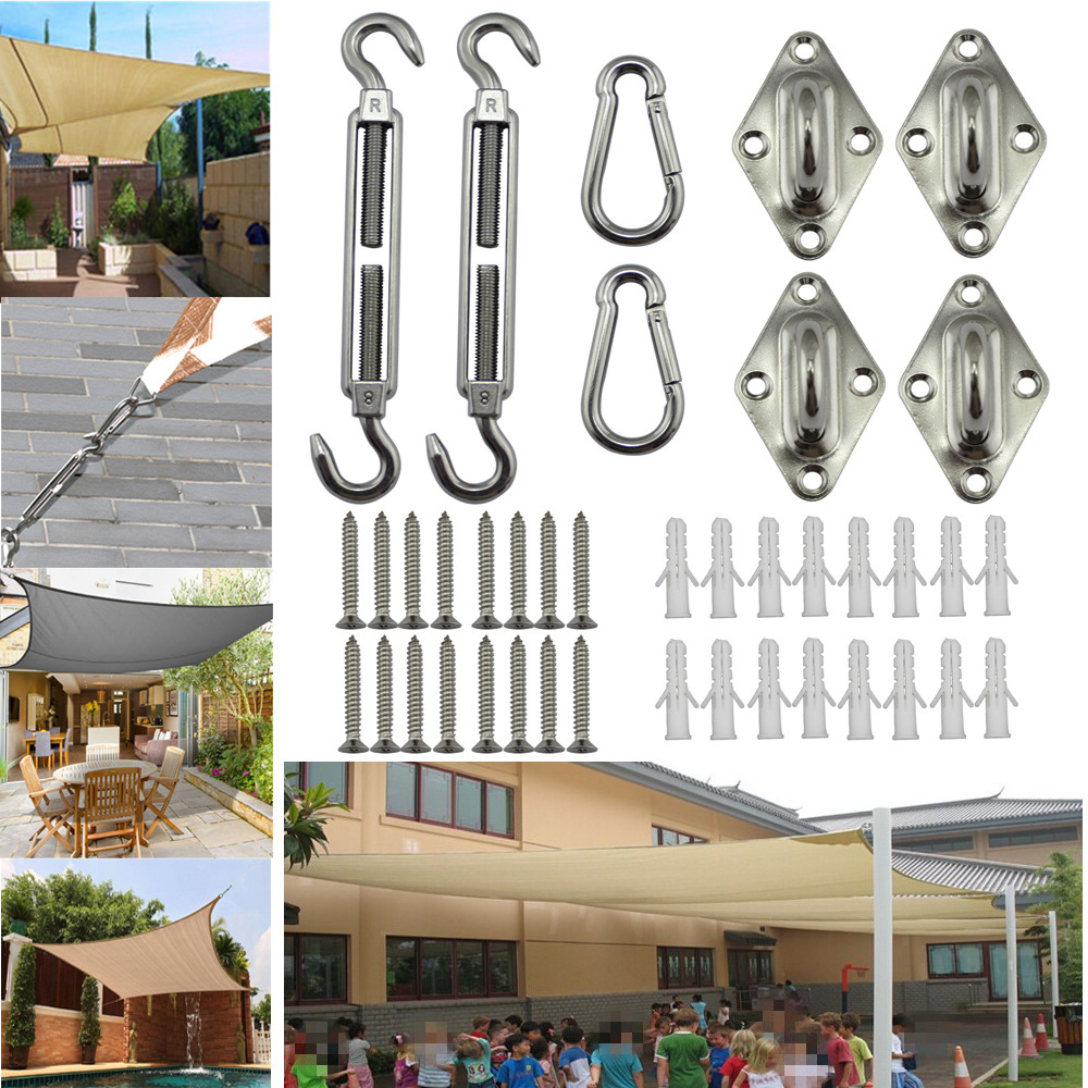 Conjunto de fixação para insta - Sun Sail Shade avaliação e preço