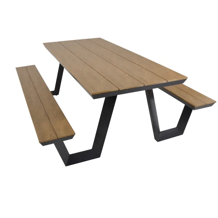# Mesa de piquenique longa com - Outdoor Furniture Recycled Plastic avaliação e preço