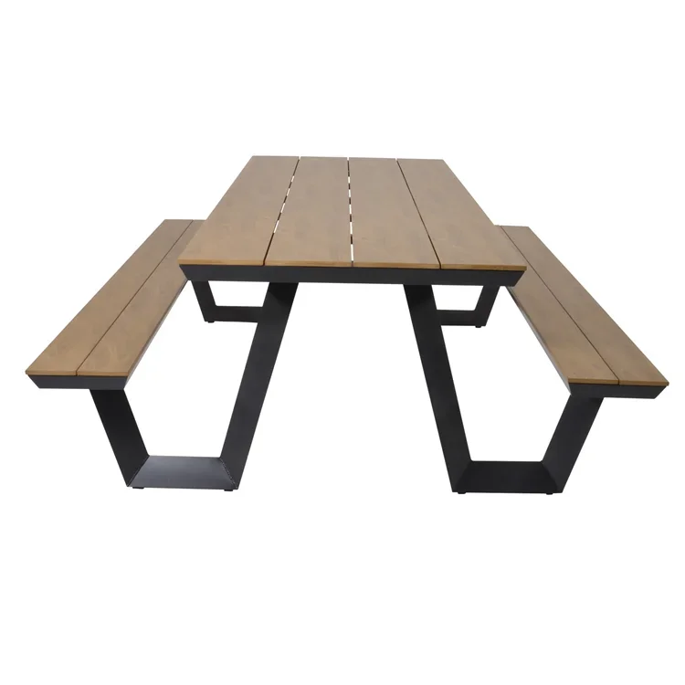# Mesa de piquenique longa com - Outdoor Furniture Recycled Plastic avaliação e preço