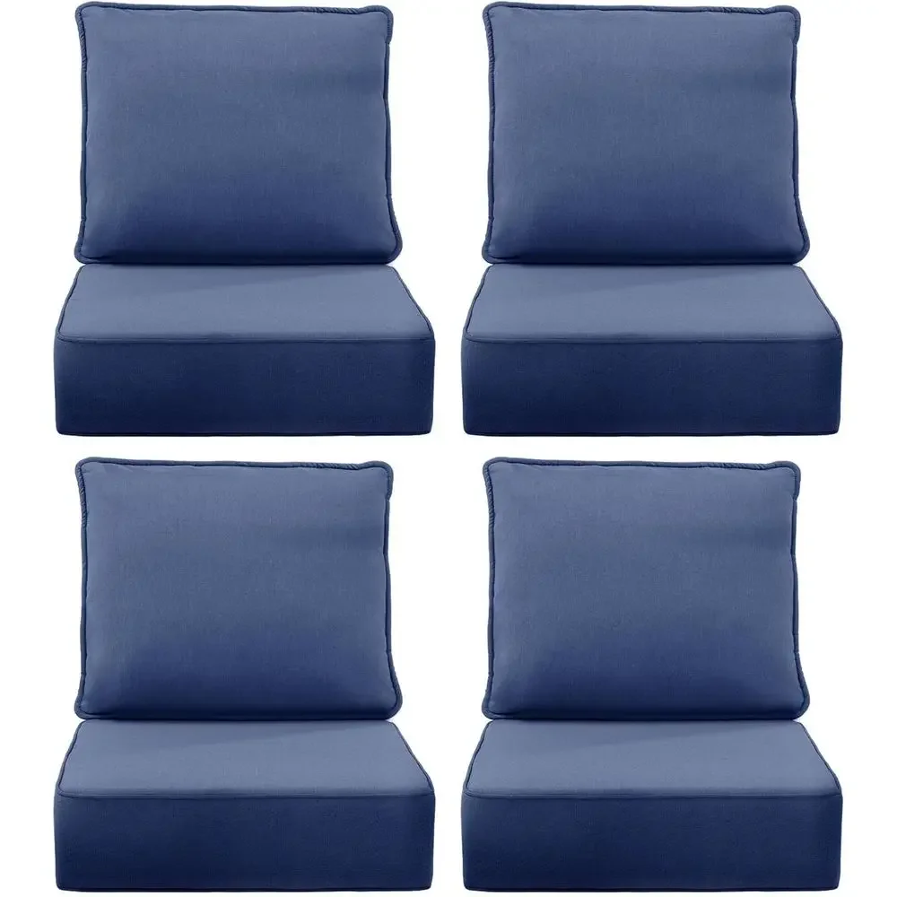 6 Almofadas Grossas para Cadei - Outdoor Furniture Cushions 24 X 24 avaliação e preço